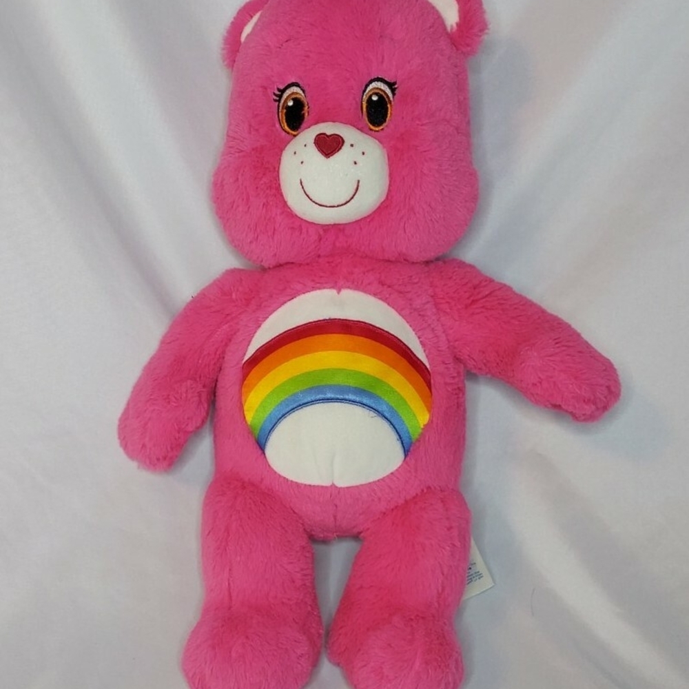 Pink Plush Bear Toy